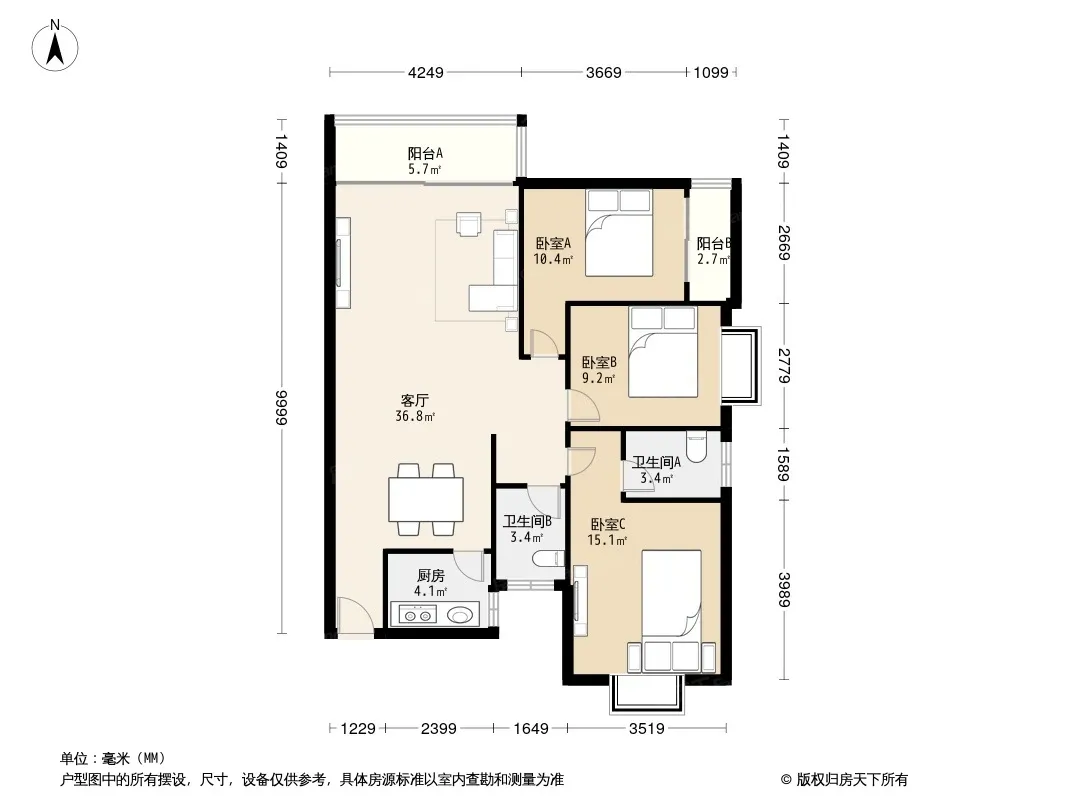 紫薇嘉园户型图