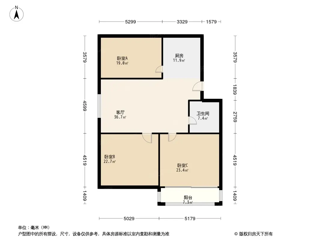 钱塘江花园户型图