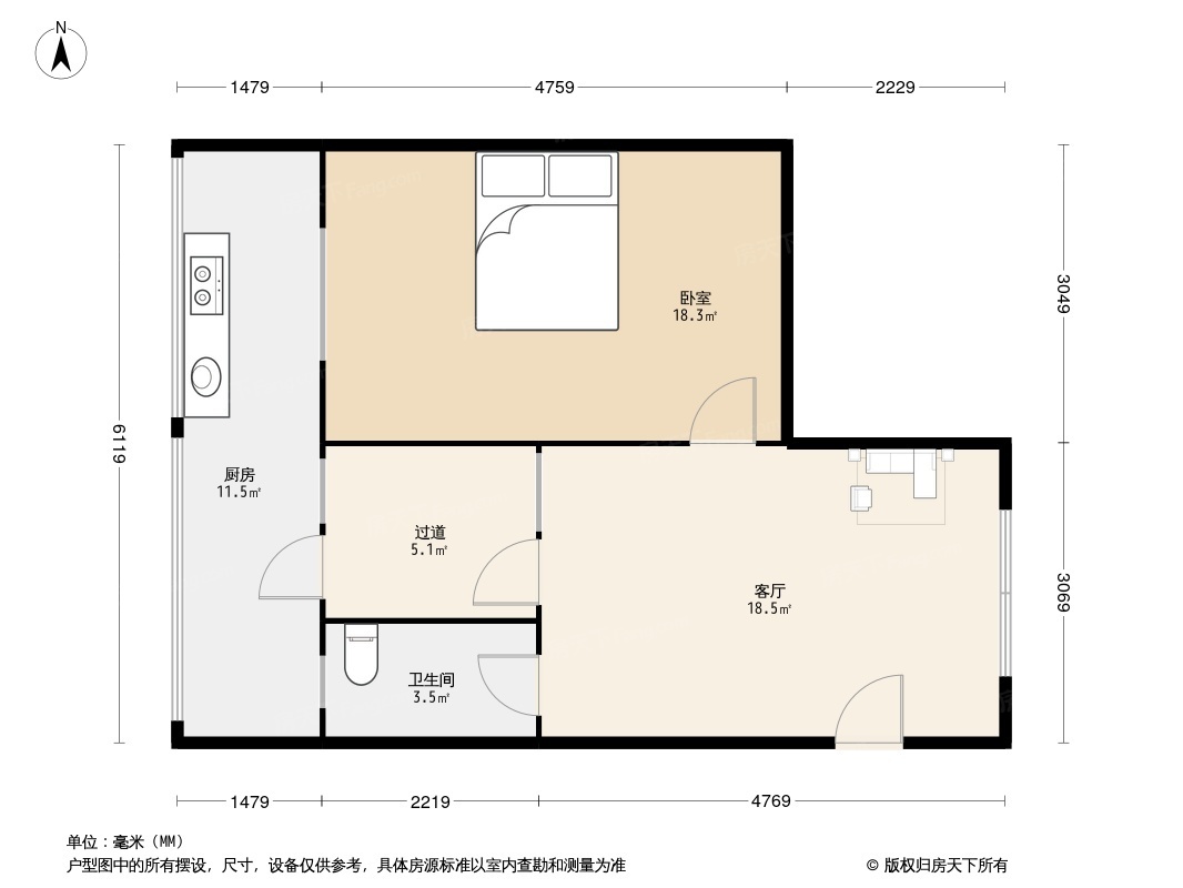 冶金宿舍户型图