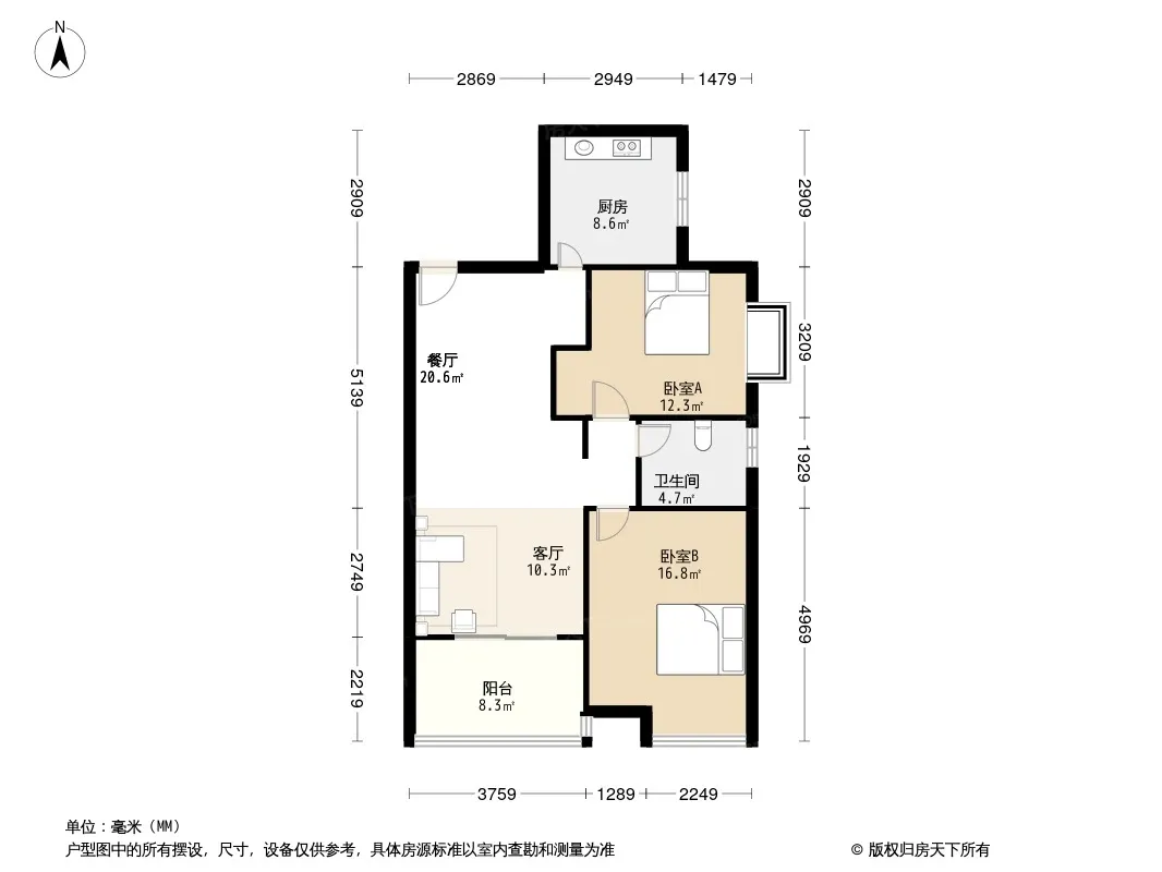 湘江北尚户型图