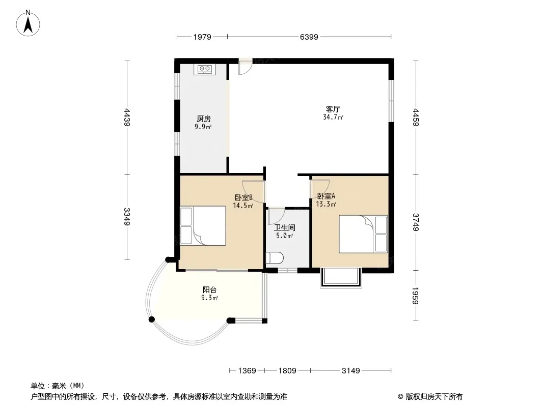 曙光泊岸户型图