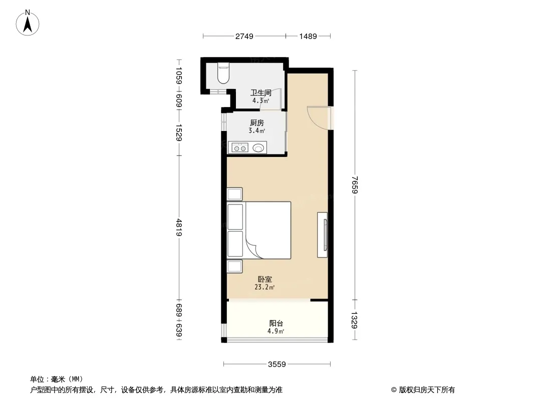 西山汇景户型图