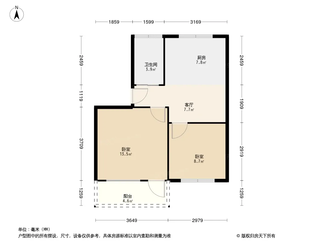 丹顶鹤社区户型图