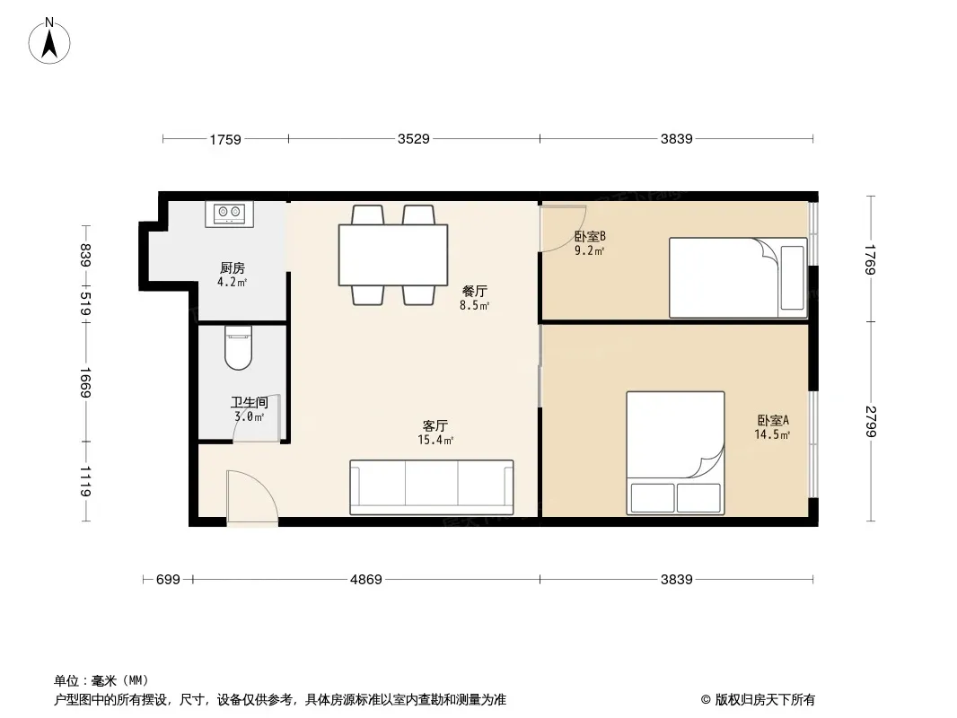 红区抽屉户型图