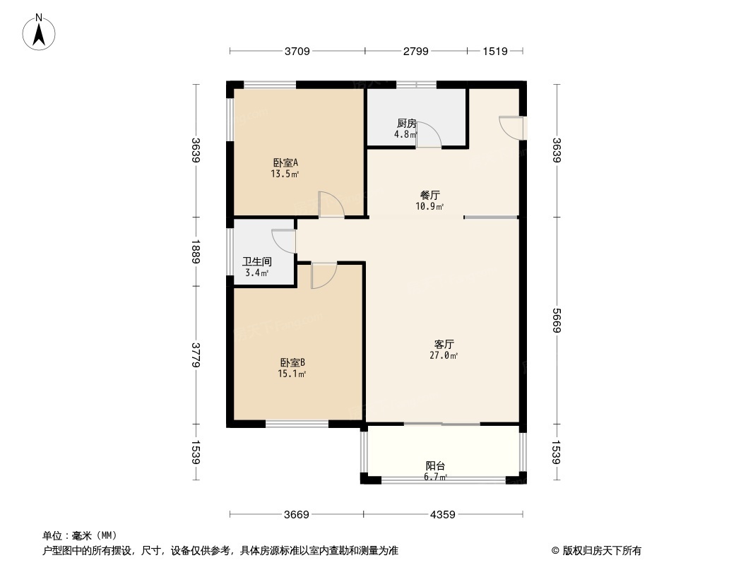 东门尚苑户型图