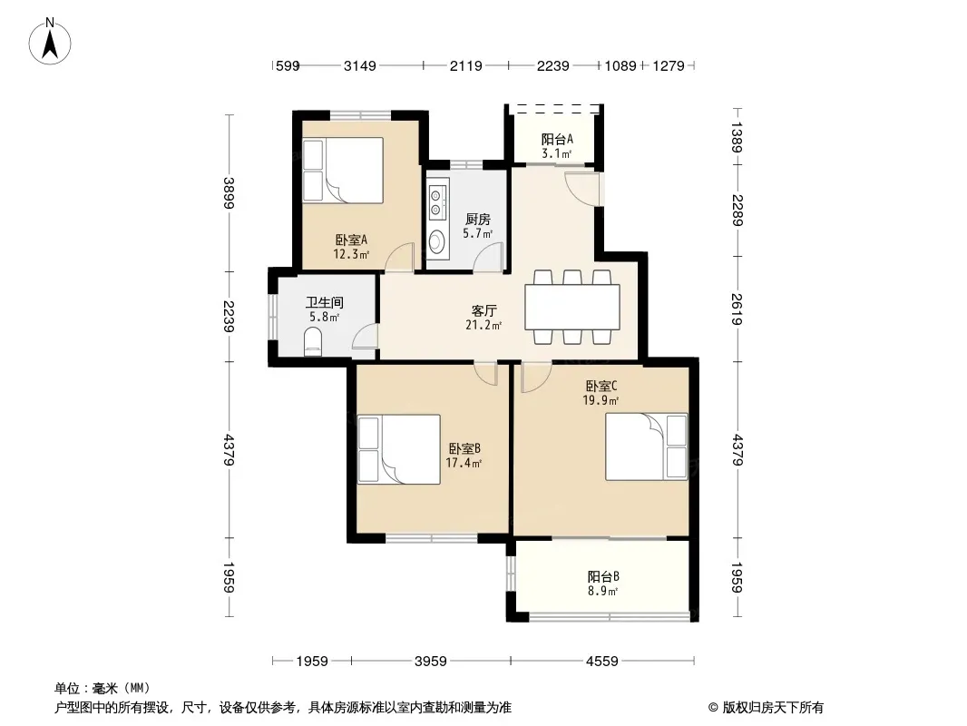 新新家园户型图