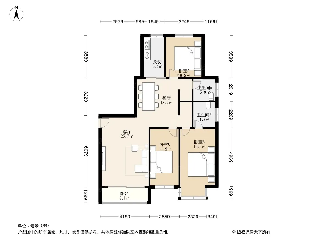 汇贤居户型图