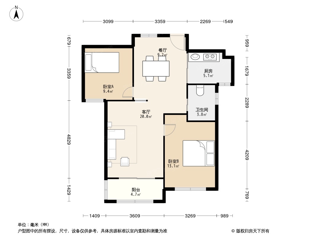 锦绣千丈户型图