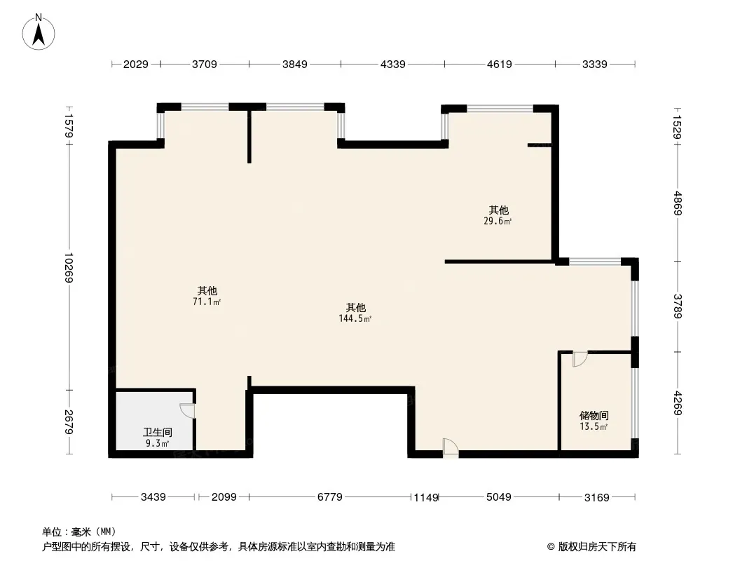 时代先锋户型图