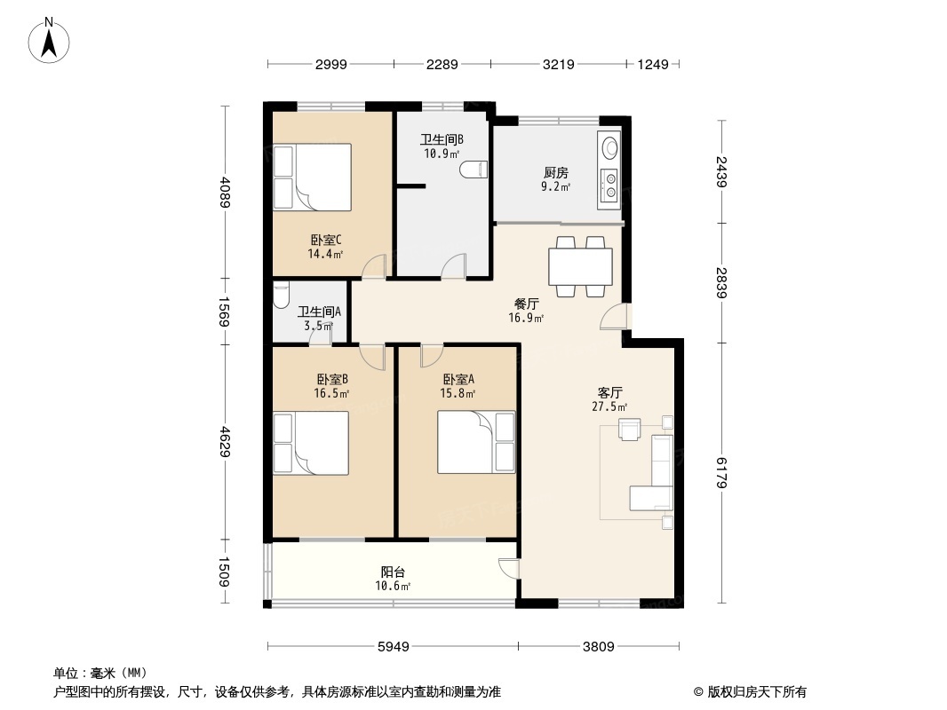 日杂公司家属楼户型图