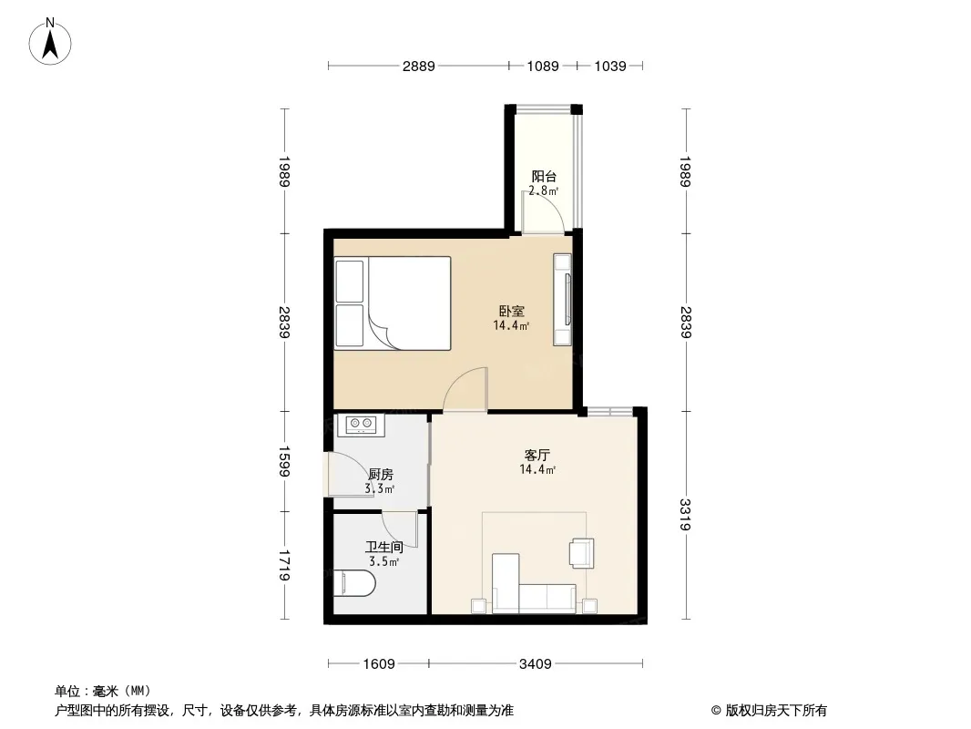 风华四季园户型图