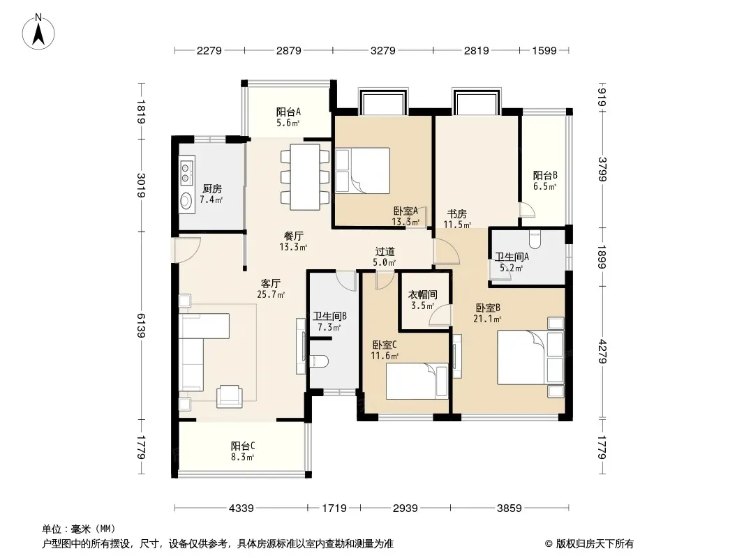 金凤滩家园户型图