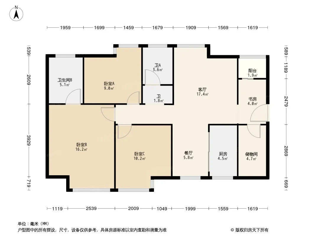 格蓝康都户型图