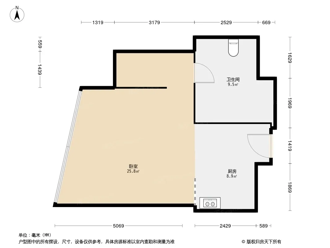 汇豪国际户型图