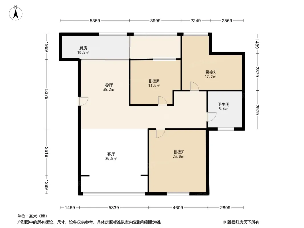 望兴景园户型图