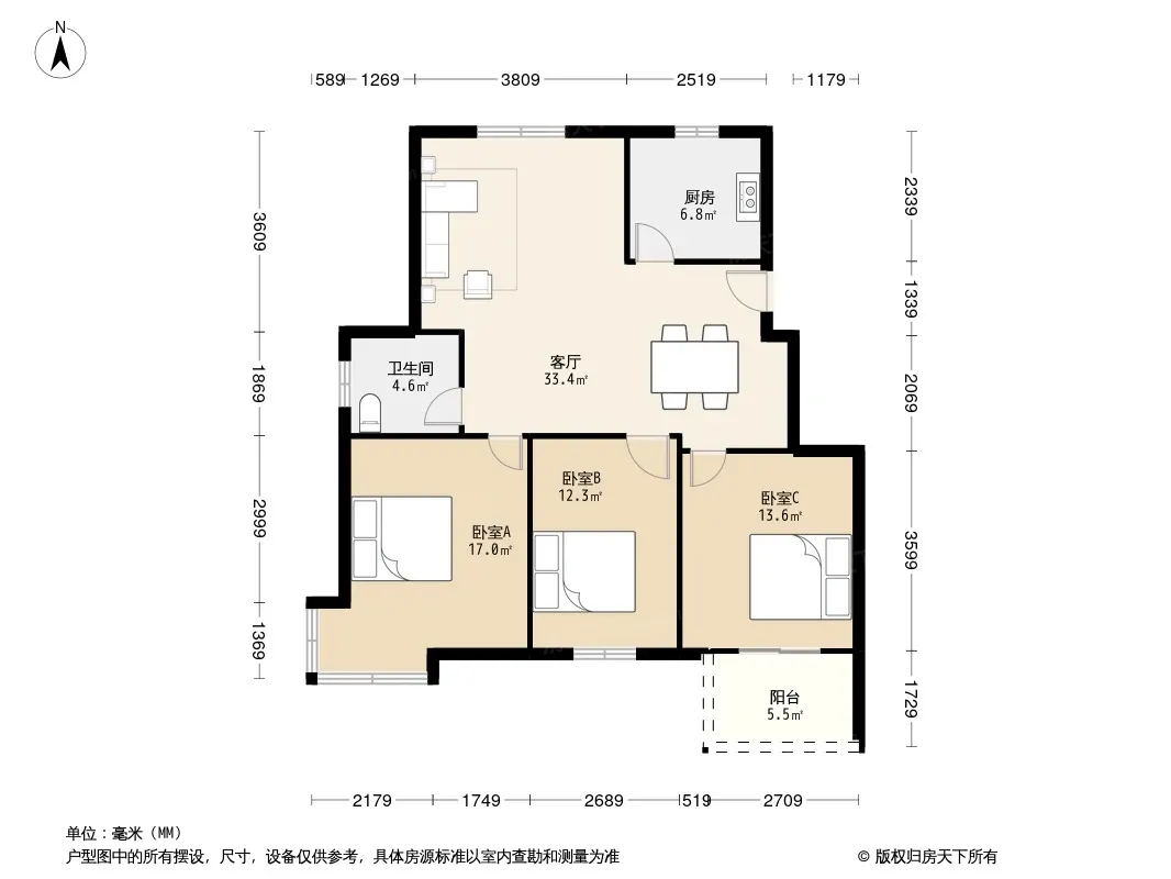 应嘉丽园户型图