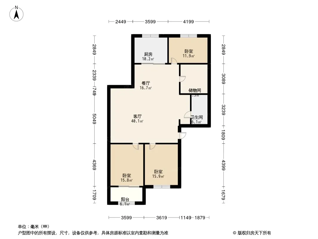 周江岸社区户型图