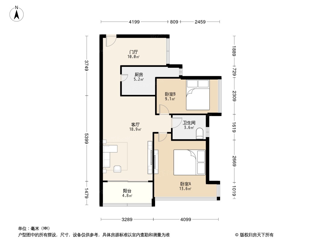 花里林居户型图