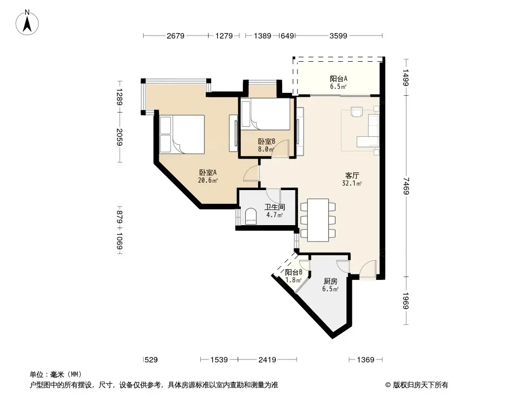 香逸名园户型图