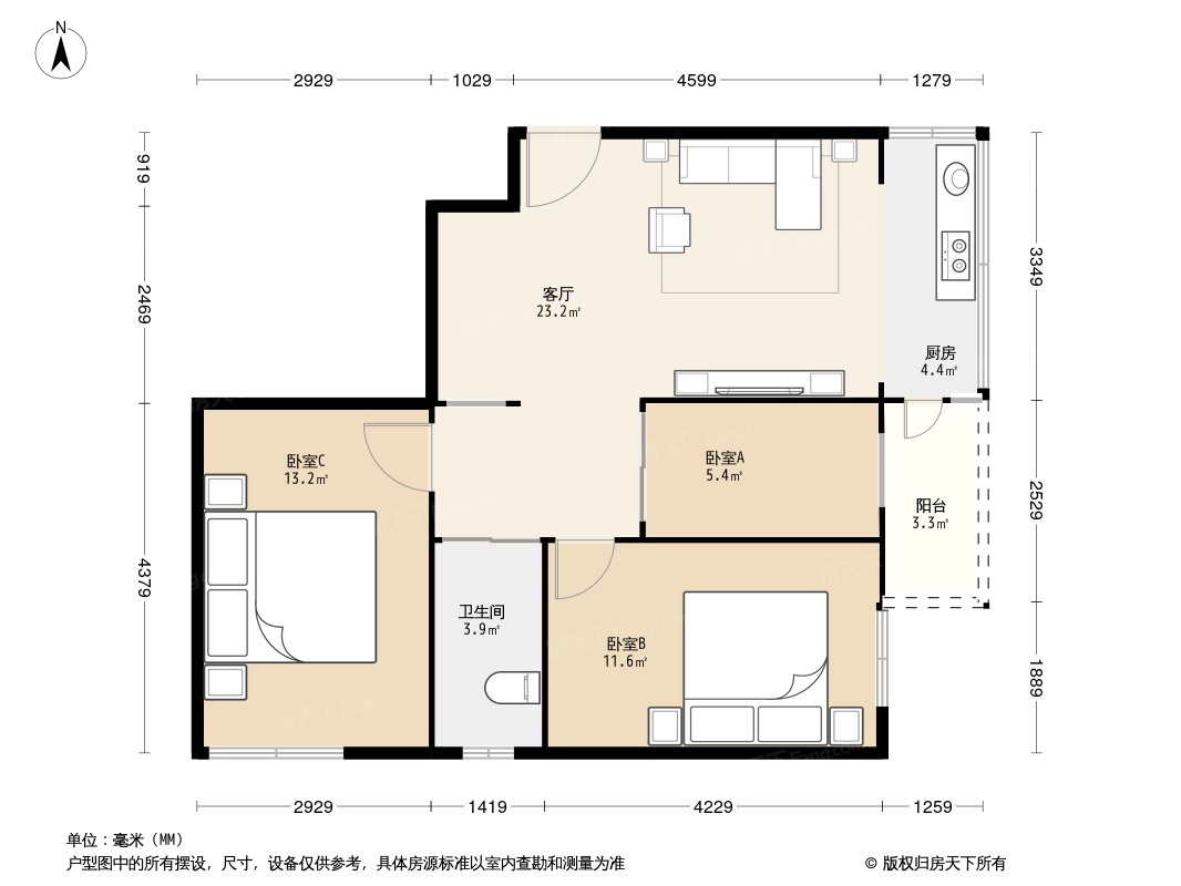 富怡花园户型图