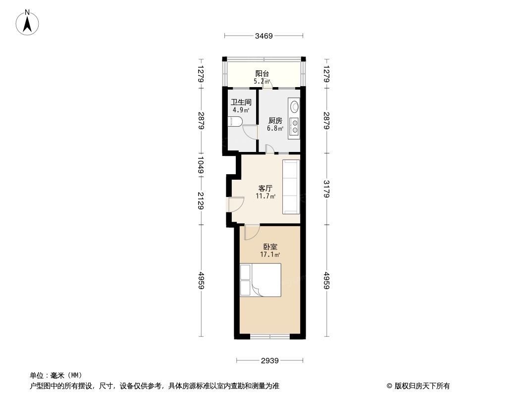 富裕小区户型图