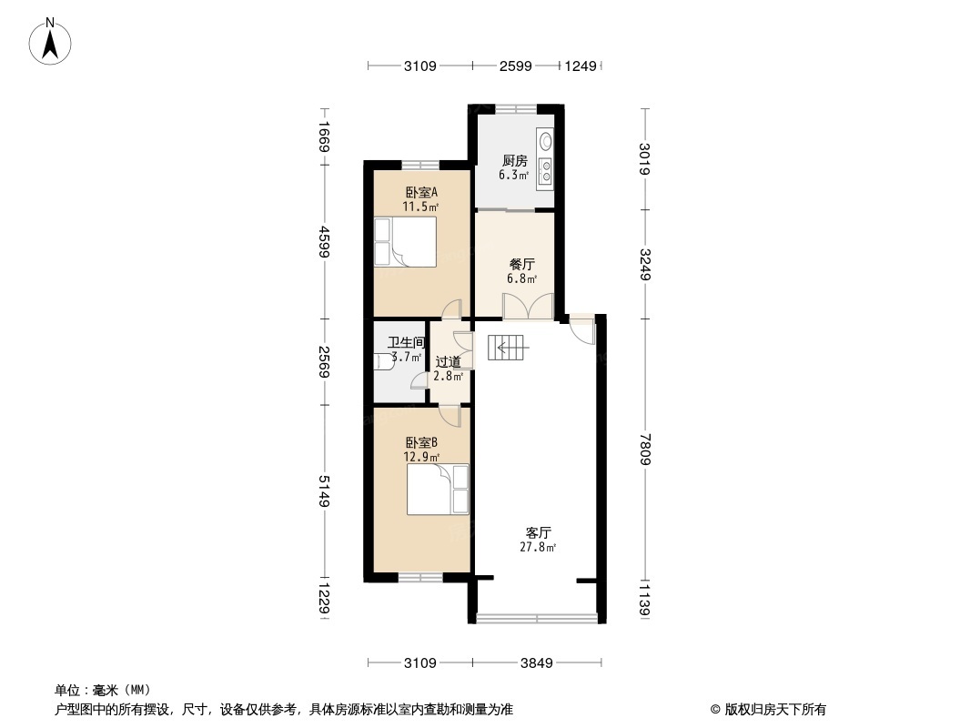 安检法小区户型图