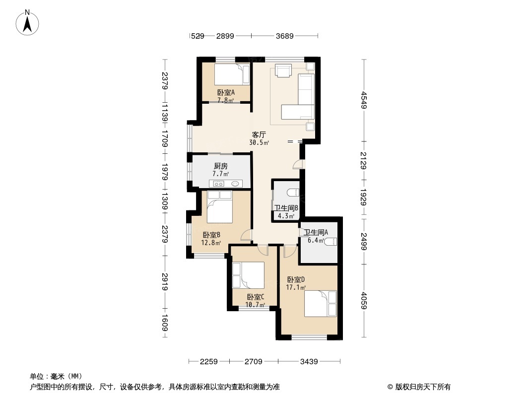 金辉天鹅湾户型图