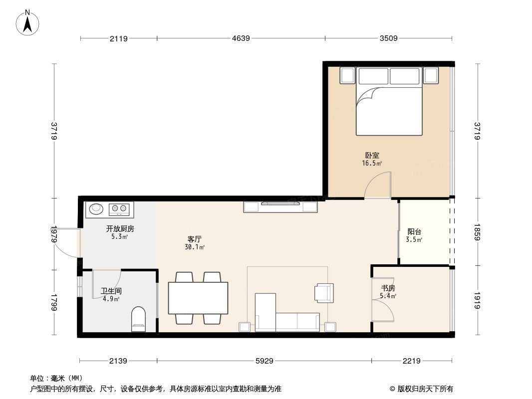 八十步海寓户型图