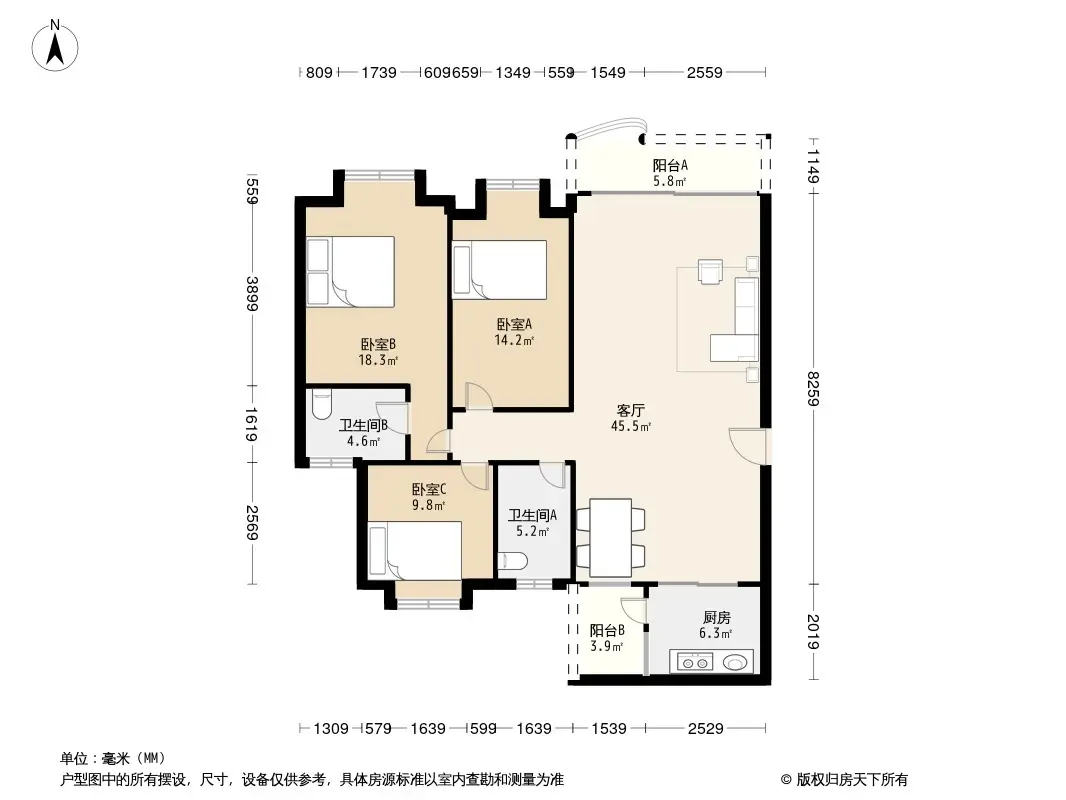 雅庭名苑户型图