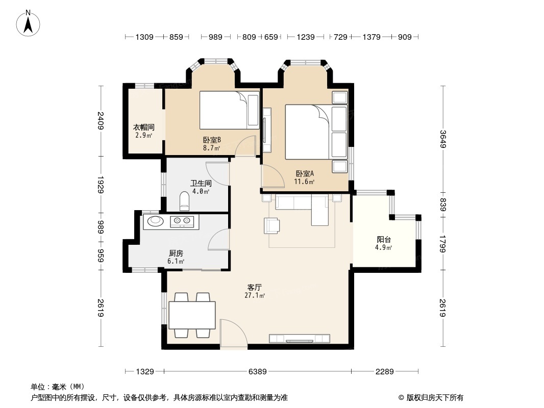 时代华庭户型图