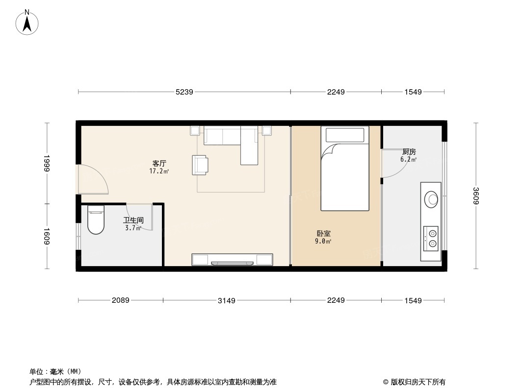 光纤小区户型图