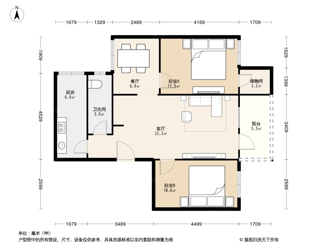 华港新村户型图