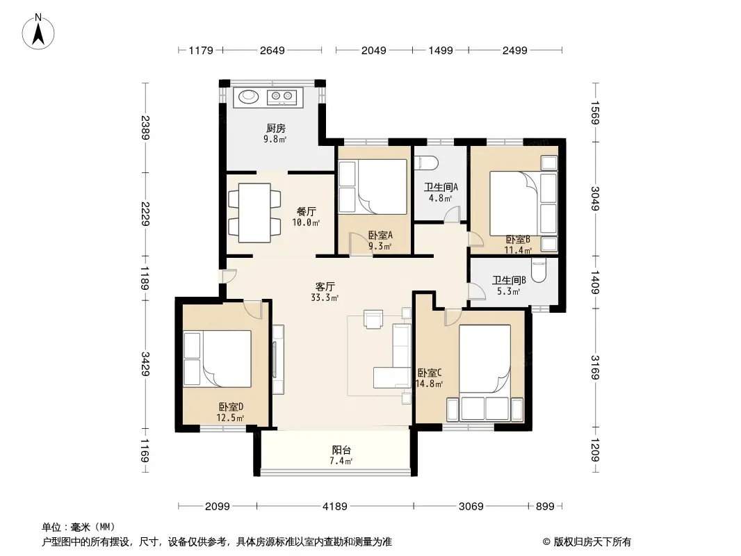 税务小区户型图