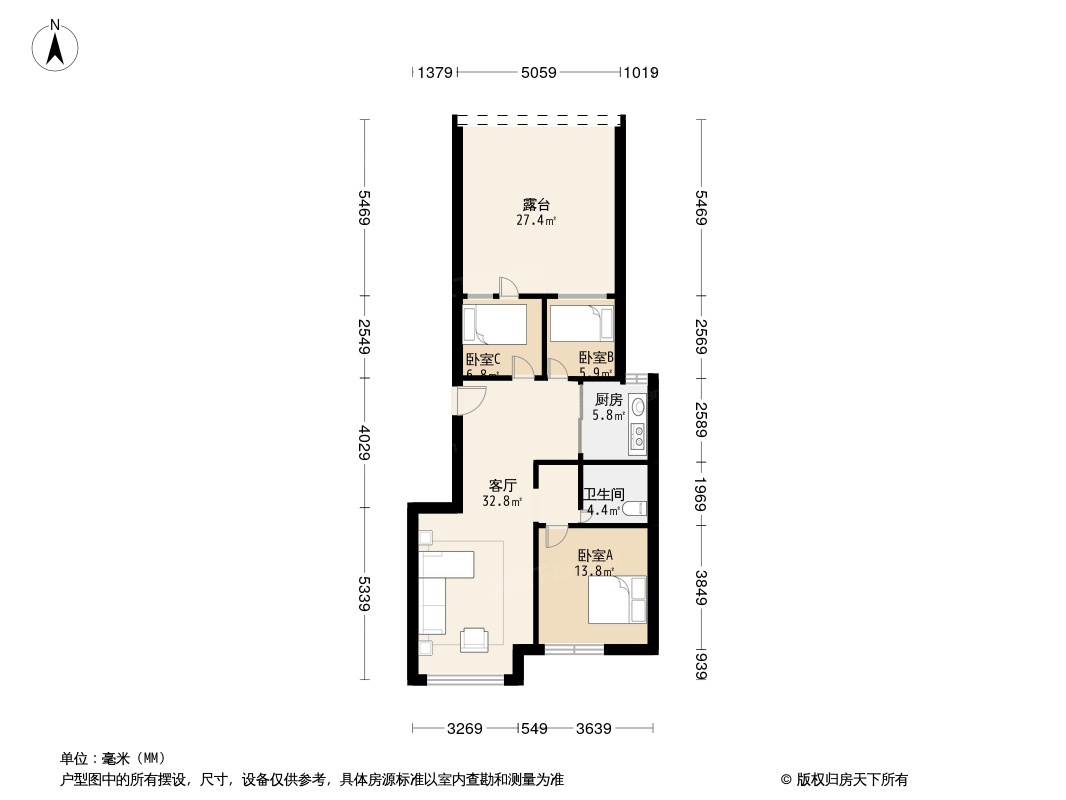 龙湖花千树户型图