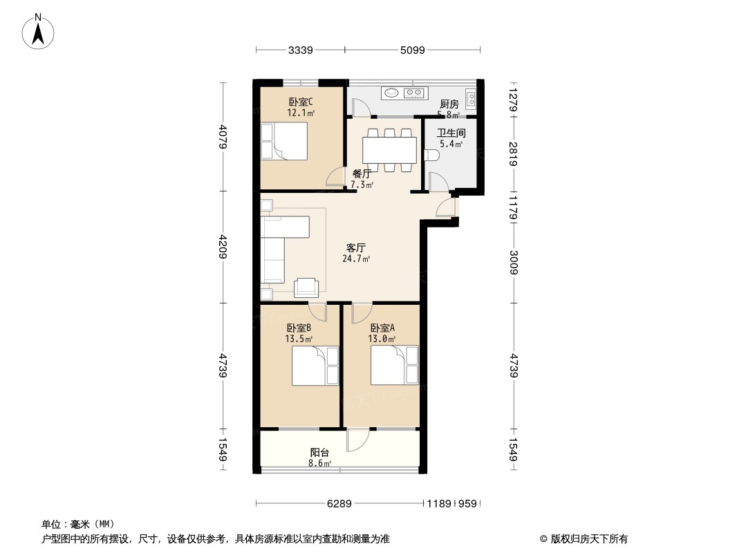 东兴花园户型图