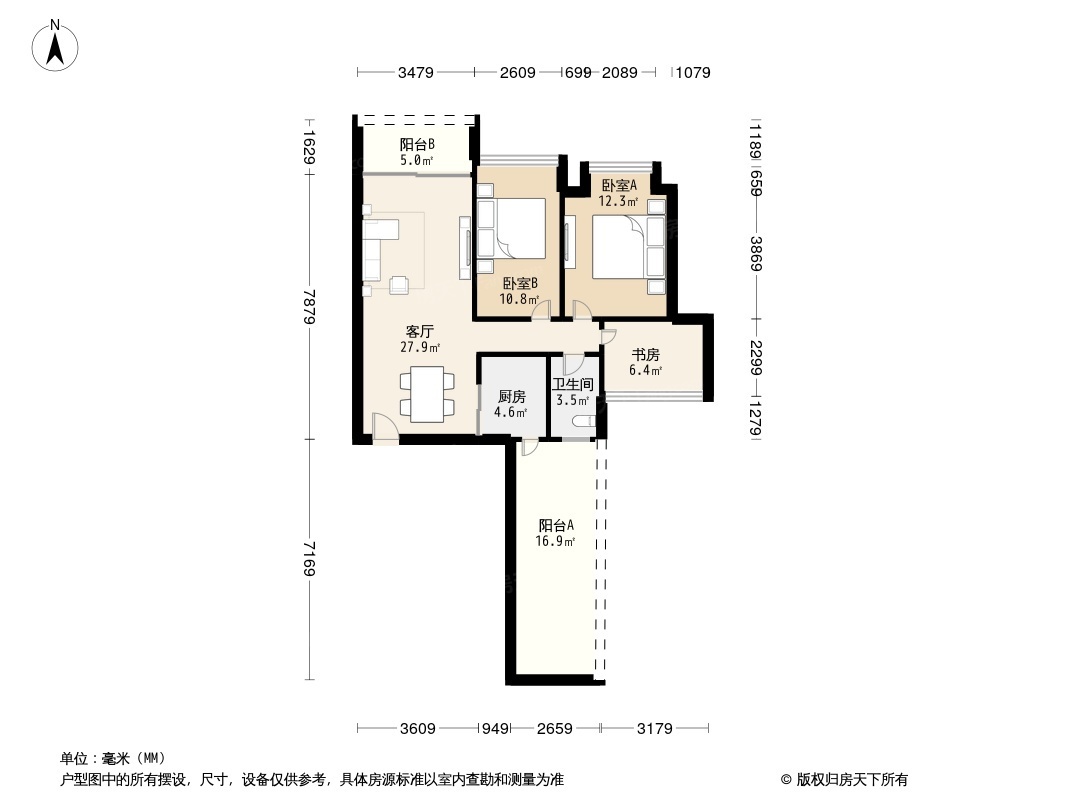 阳光天健城户型图