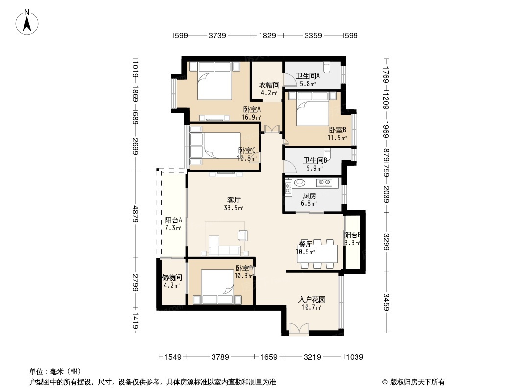 金泓凯旋城二期户型图