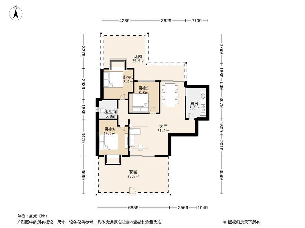 鼎太风华户型图