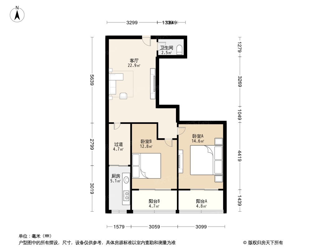 昌隆大厦户型图