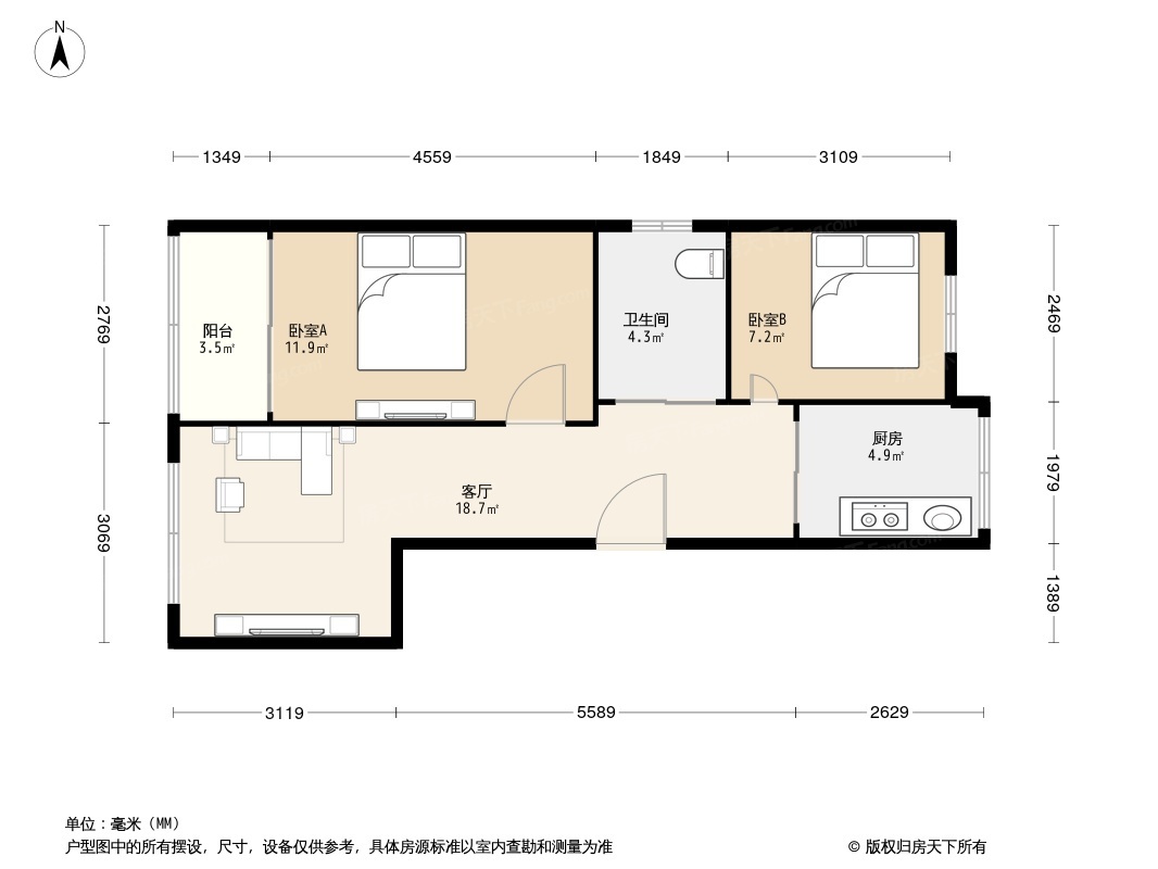 裕民新苑户型图