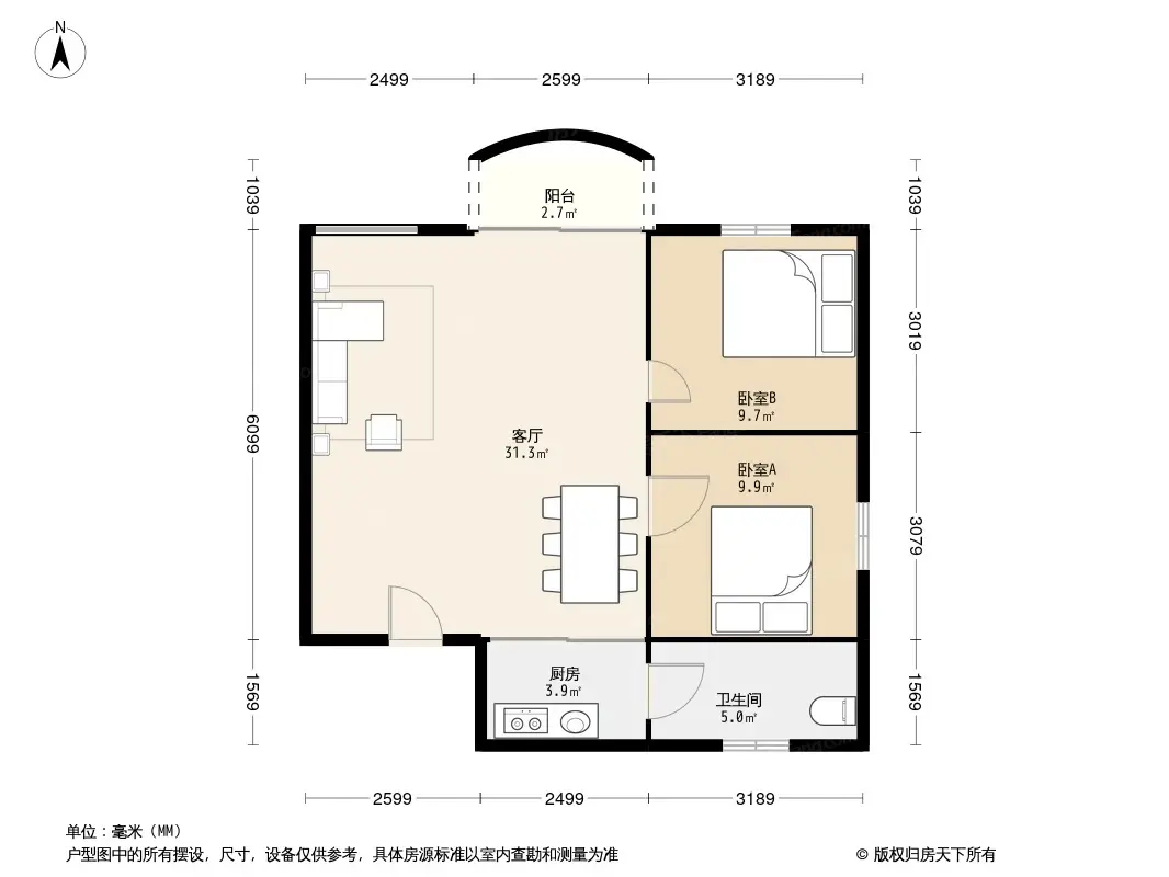 爱地花园户型图