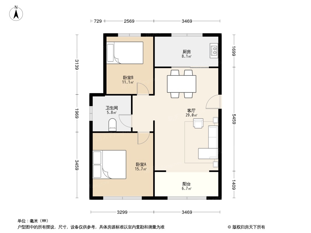 花园小镇户型图