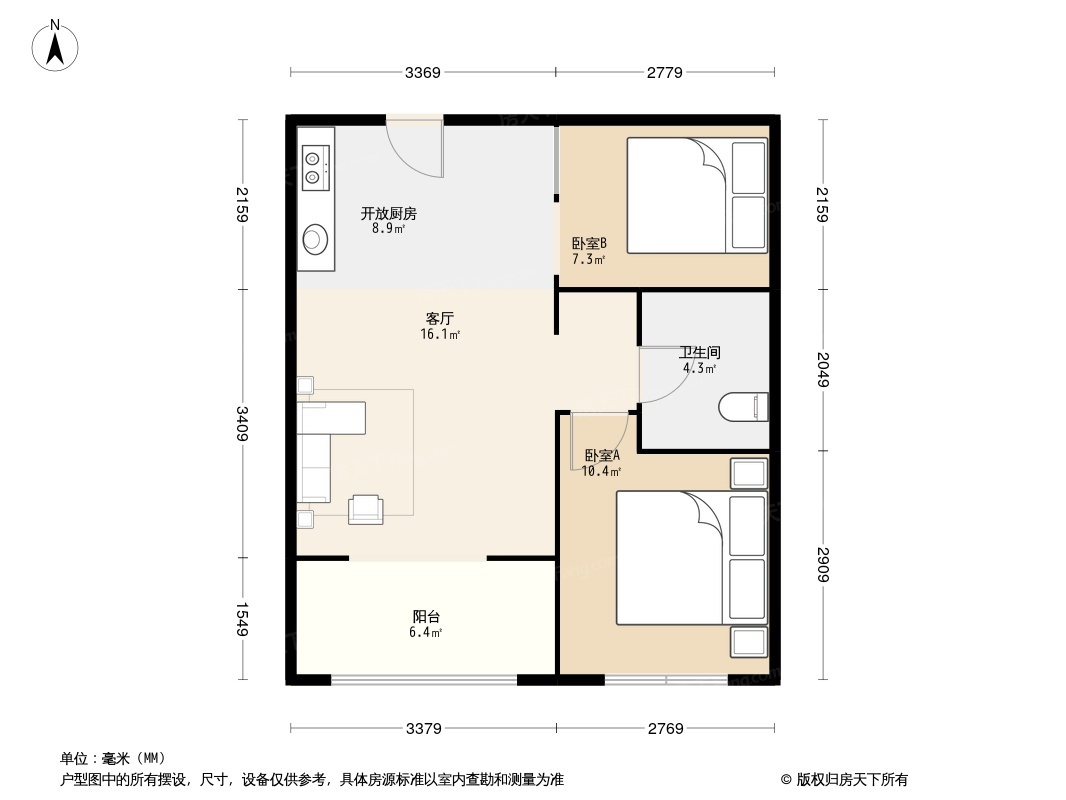 亿锋广场二期户型图