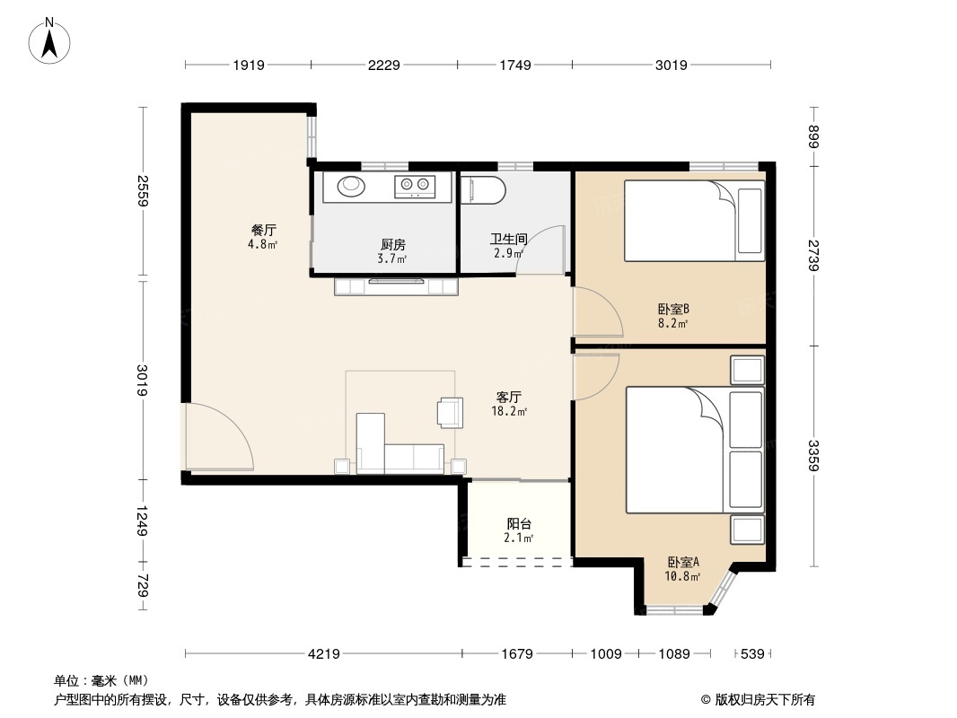 中兆花园户型图