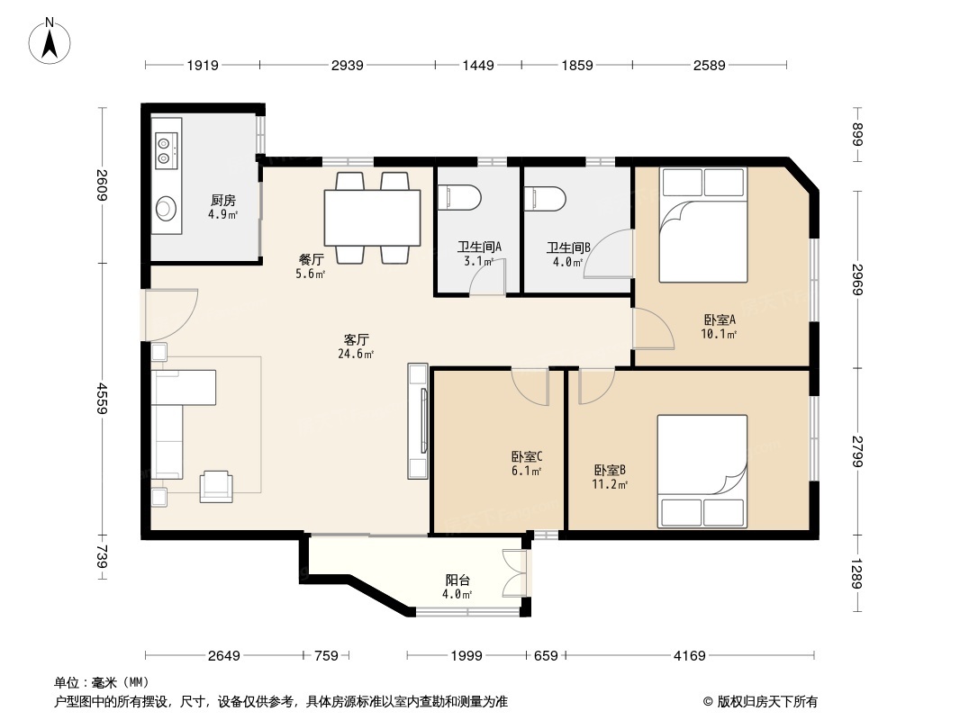 祥和花园户型图