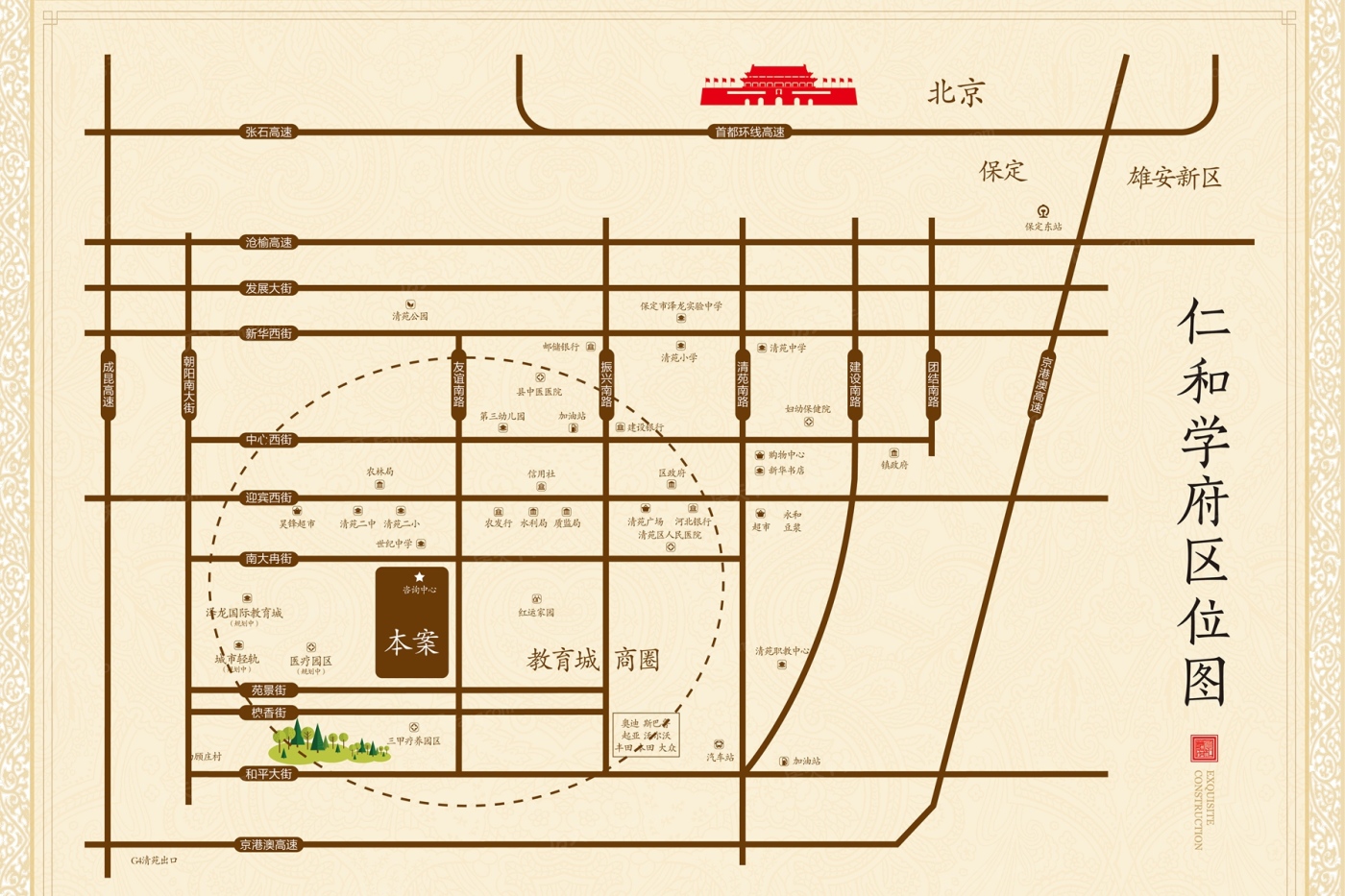 交通图:区位图