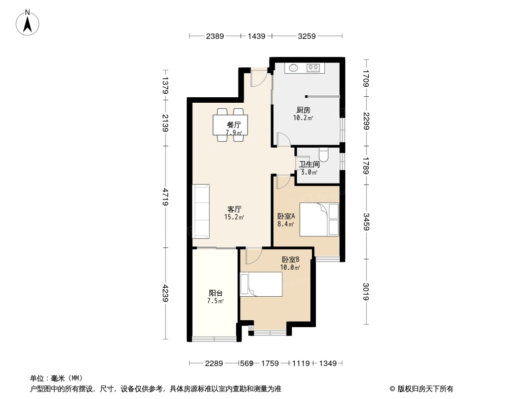 沃顿花园户型图