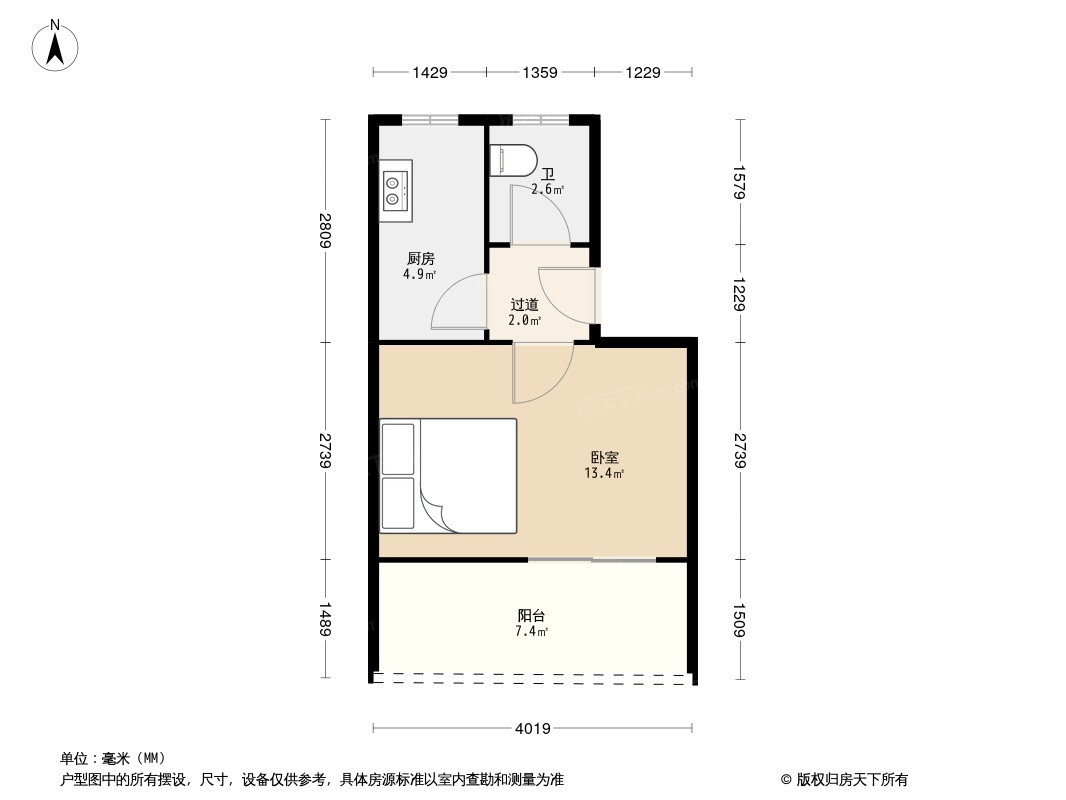 蜀南庭苑户型图