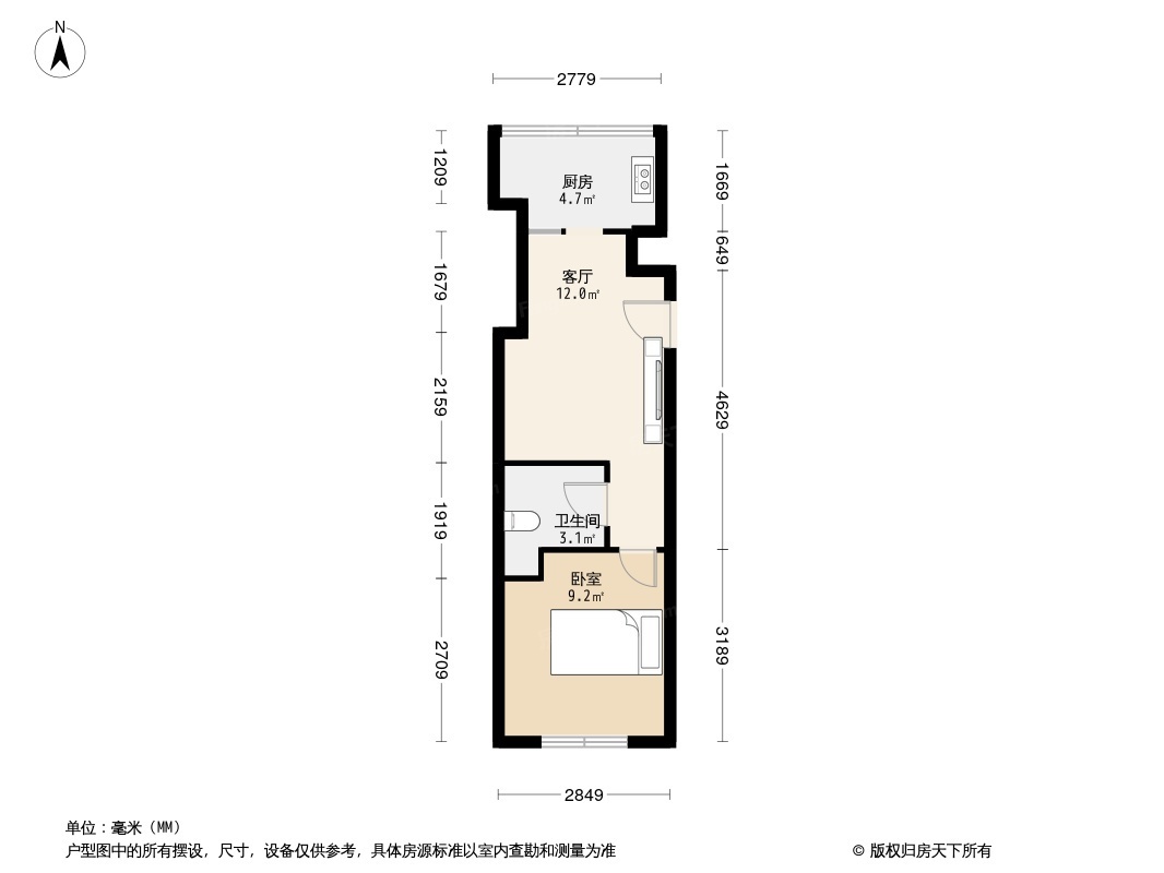 果园小区户型图