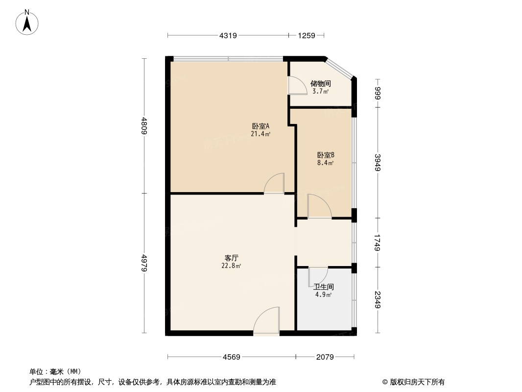 淝河大厦户型图